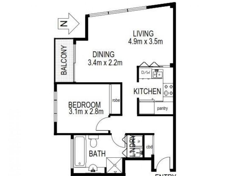 168 Kent Street, Sydney NSW 2000 Floorplan