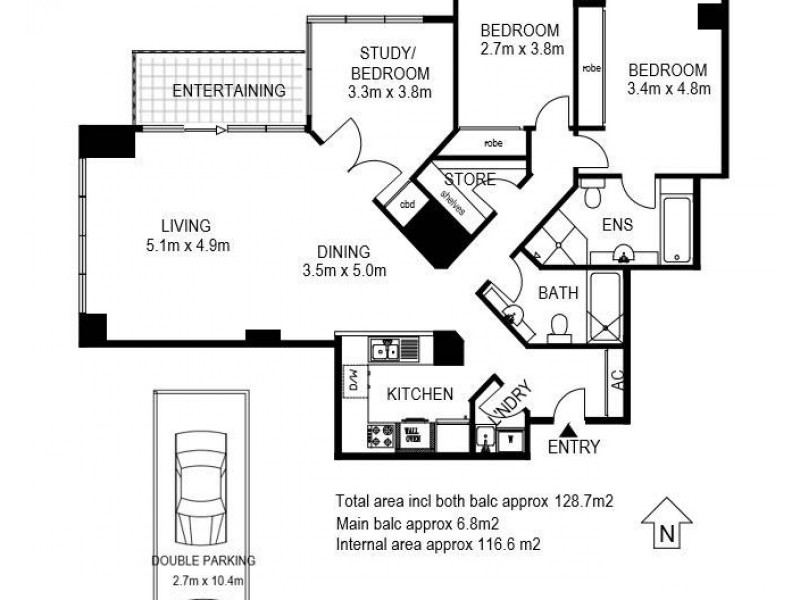 183 Kent Street, Sydney NSW 2000 Floorplan