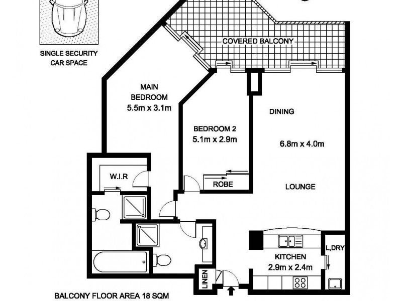 183 Kent Street, Sydney NSW 2000 Floorplan