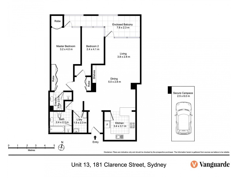 13/177-181 Clarence Street, Sydney NSW 2000 Floorplan