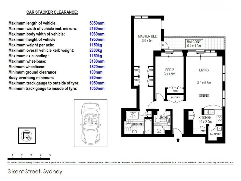 183 Kent Street, Sydney NSW 2000 Floorplan