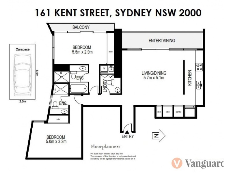 161 Kent Street, Sydney NSW 2000 Floorplan