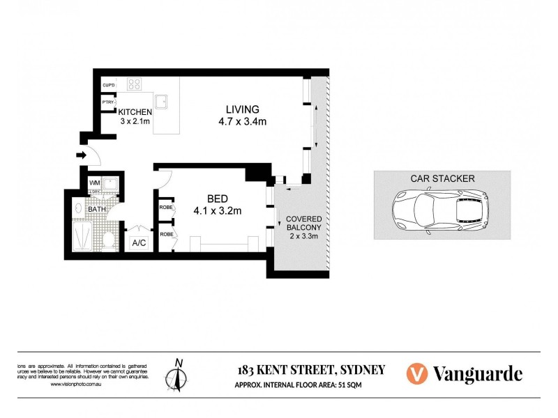 183 Kent Street, Sydney NSW 2000 Floorplan
