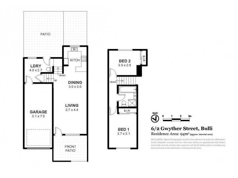 6/2 Gwyther Avenue, Bulli NSW 2516 Floorplan