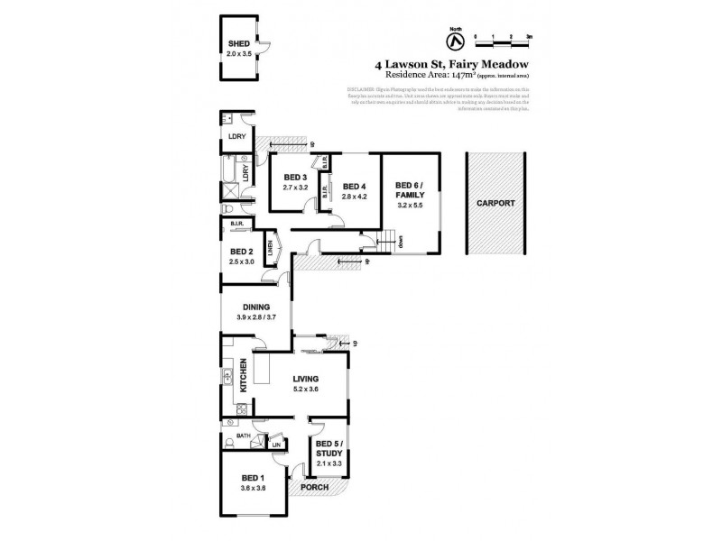 4 Lawson Street, Fairy Meadow NSW 2519 Floorplan