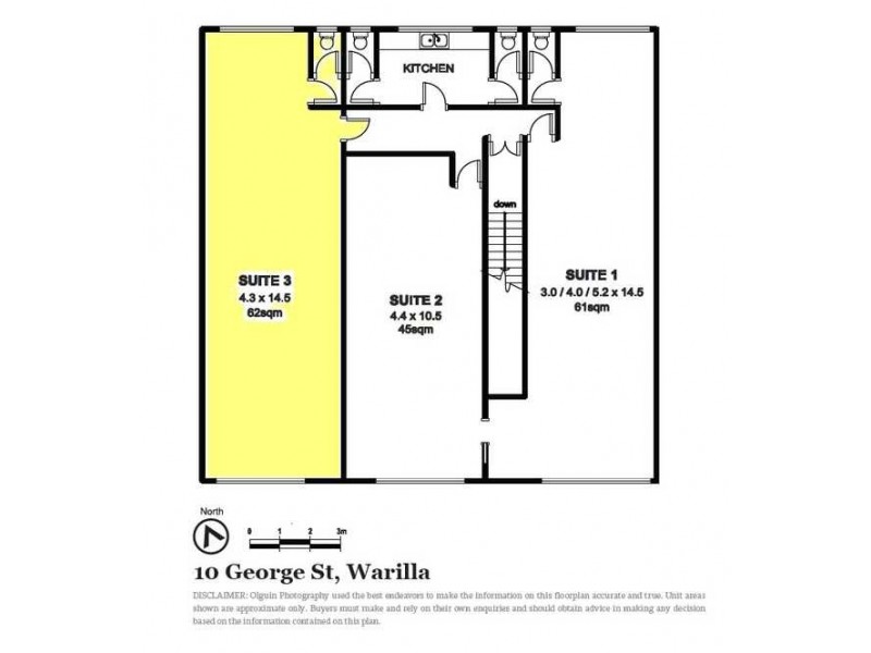 Suite 3/10 George Street, Warilla NSW 2528 Floorplan