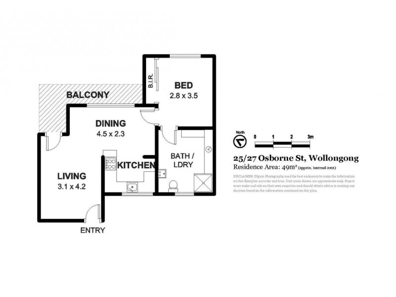 25/27 Osborne Street, Wollongong NSW 2500 Floorplan