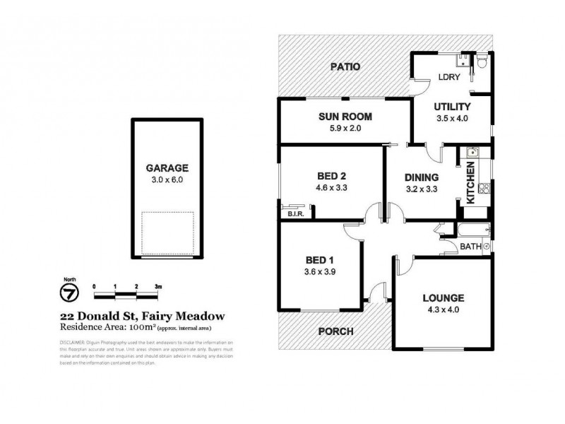 22 Donald Street, Fairy Meadow NSW 2519 Floorplan