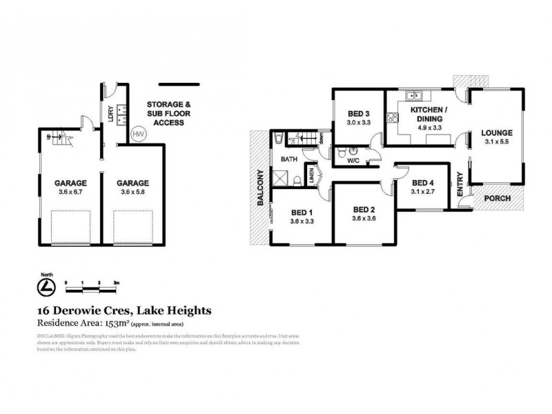 16 Derowie Crescent, Lake Heights NSW 2502 Floorplan