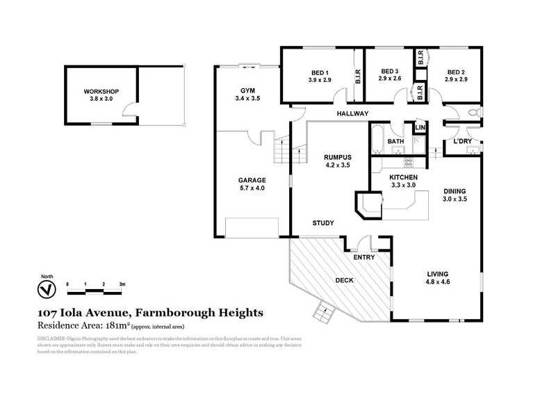107 Iola Avenue, Farmborough Heights NSW 2526 Floorplan