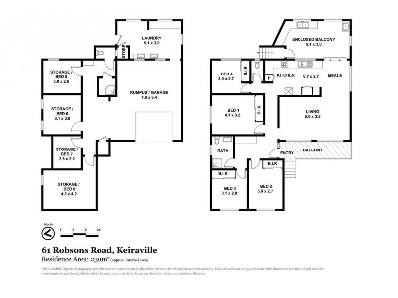 61 Robsons Road, Keiraville NSW 2500 Floorplan