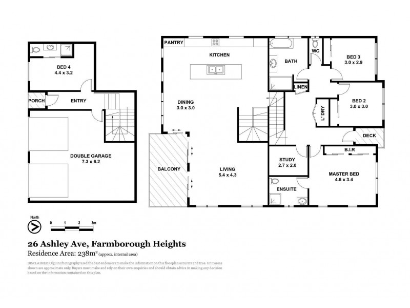 26 Ashley Avenue, Farmborough Heights NSW 2526 Floorplan