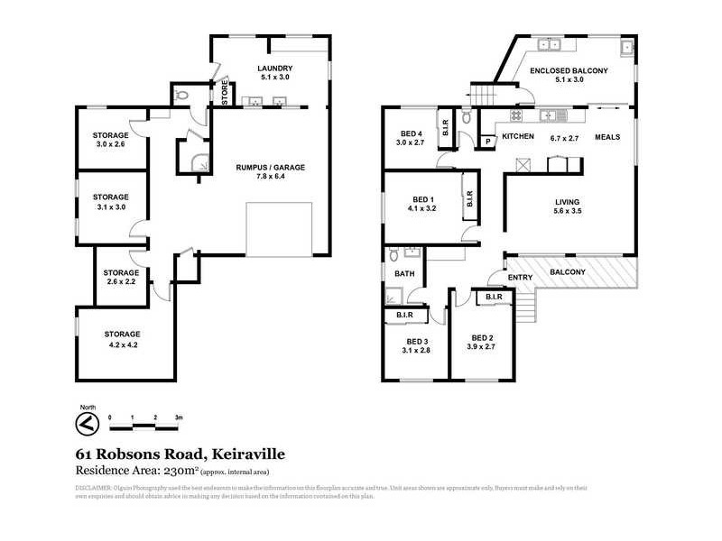 61 Robsons Road, Keiraville NSW 2500 Floorplan