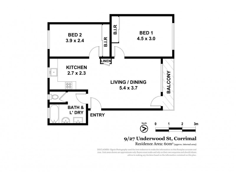 9/27 Underwood Street, Corrimal NSW 2518 Floorplan