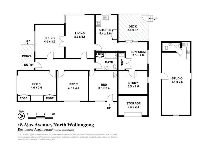 18 Ajax Avenue, North Wollongong NSW 2500 Floorplan