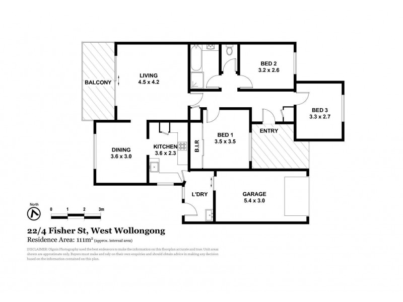 22/4 Fisher Street, West Wollongong NSW 2500 Floorplan