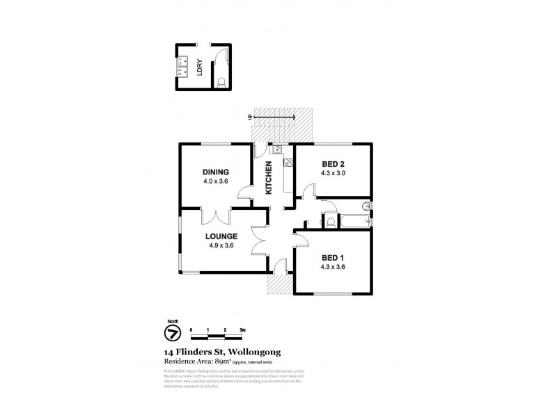 14 Flinders Street, Wollongong NSW 2500 Floorplan