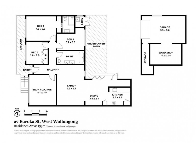 27 Euroka Street, West Wollongong NSW 2500 Floorplan