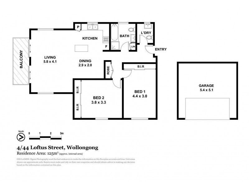 4/44 Loftus Street, Wollongong NSW 2500 Floorplan