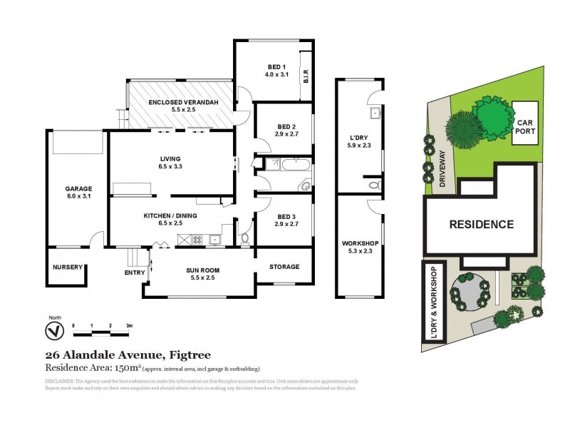 26 Alandale Avenue, Figtree NSW 2525 Floorplan