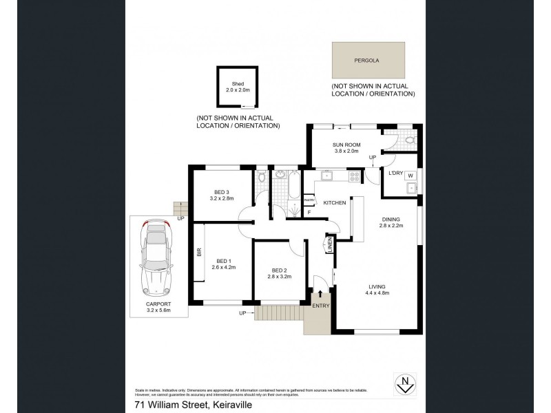 71 William Street, Keiraville NSW 2500 Floorplan