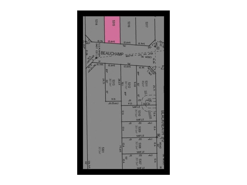Lot 5315,  Beauchamp Drive, The Ponds NSW 2769