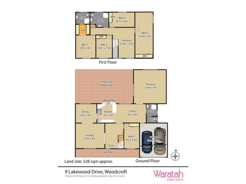 9 Lakewood Drive, Woodcroft NSW 2767 Floorplan