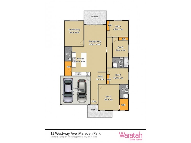 15 Westway Avenue, Marsden Park NSW 2765 Floorplan