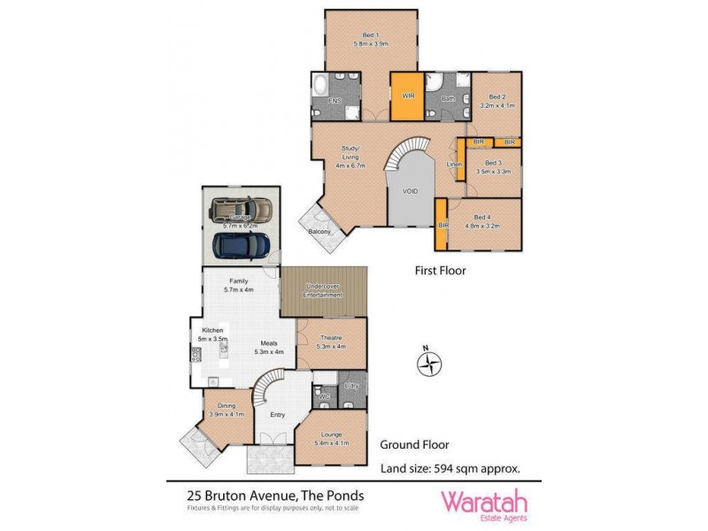 25 Bruton Avenue, The Ponds NSW 2769 Floorplan
