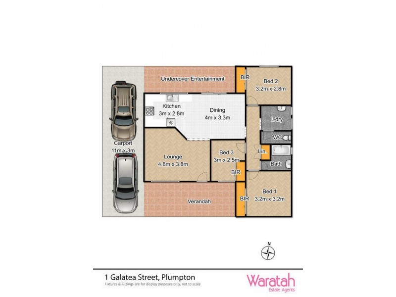 1 Galatea Street, Plumpton NSW 2761 Floorplan