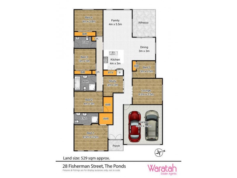 28 Fisherman Street, The Ponds NSW 2769 Floorplan