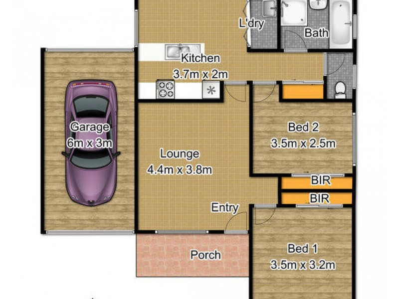3 Joshua Way, Dean Park NSW 2761 Floorplan