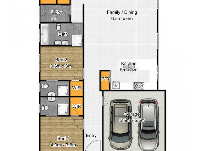 38 Witts Avenue, Marsden Park NSW 2765 Floorplan