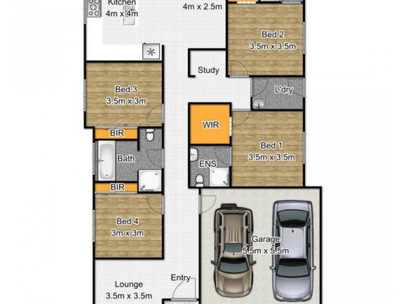 4 Witts Avenue, Marsden Park NSW 2765 Floorplan