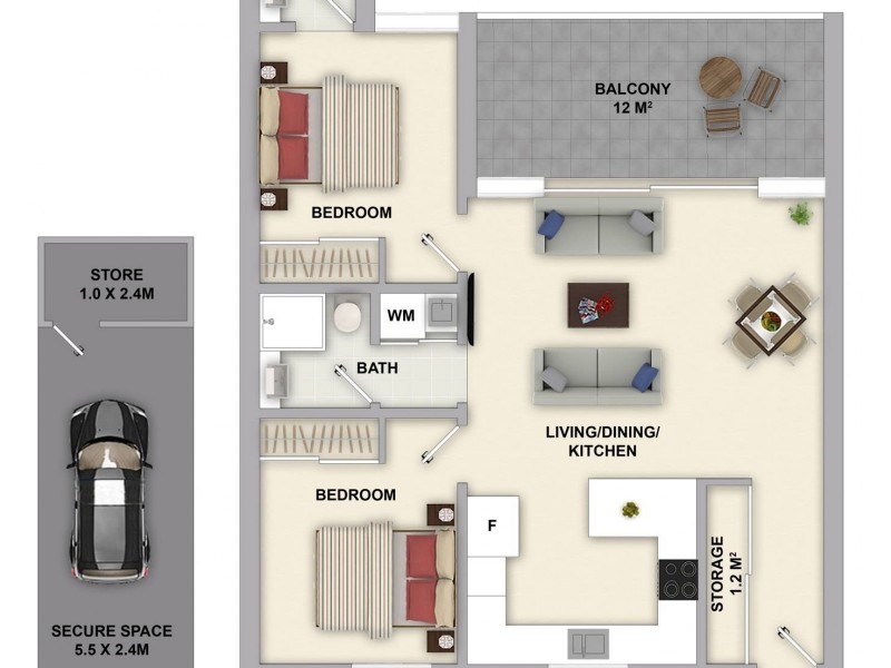 11/14-18 Peggy Street, Mays Hill NSW 2145 Floorplan