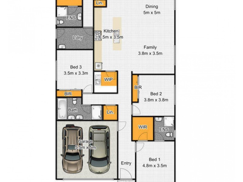 26 Jayden Crescent, Schofields NSW 2762 Floorplan
