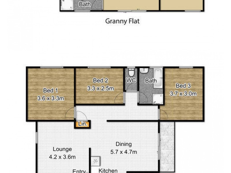 4 & 4A Alinga Place, Doonside NSW 2767 Floorplan