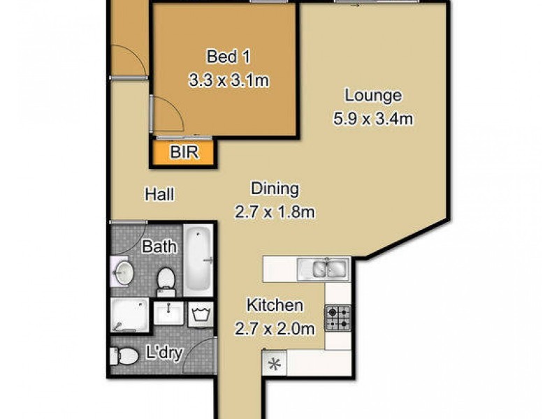 24/2 Bruce Street, Blacktown NSW 2148 Floorplan