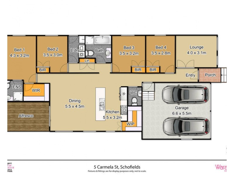 5 Carmela Street, Schofields NSW 2762 Floorplan