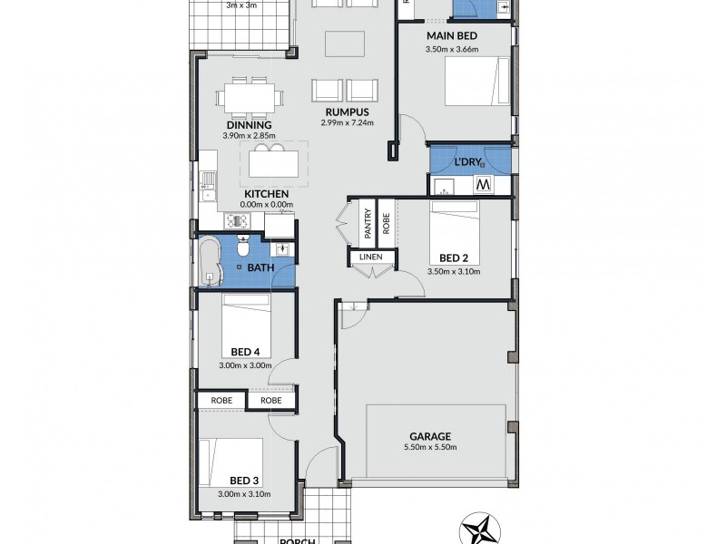 22 Mesik Street, Schofields NSW 2762 Floorplan