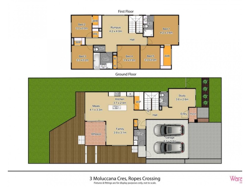 3 Moluccana Crescent, Ropes Crossing NSW 2760 Floorplan