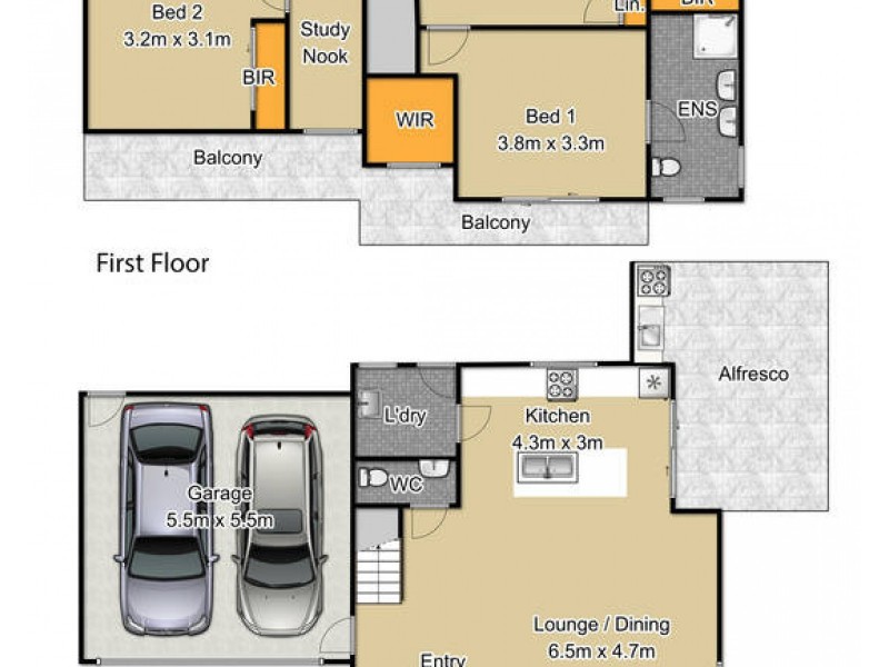 10 Springwood Avenue, The Ponds NSW 2769 Floorplan