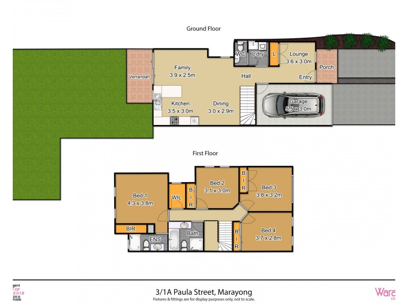 3/1A Paula Street, Marayong NSW 2148 Floorplan