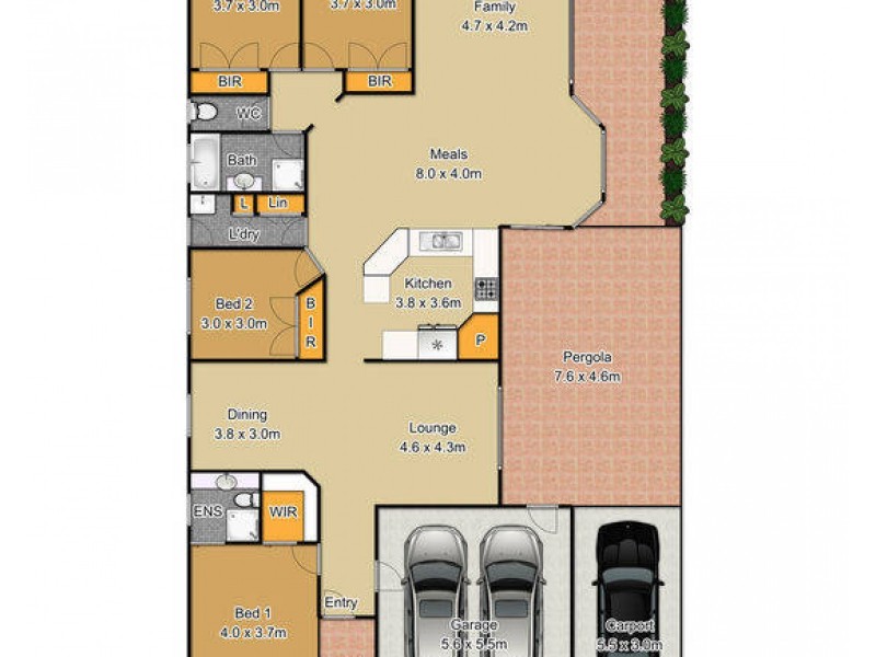 4 Gardenset Grove, Blacktown NSW 2148 Floorplan