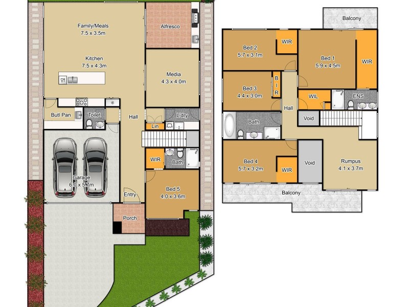 20 Jacqui Avenue, Schofields NSW 2762 Floorplan