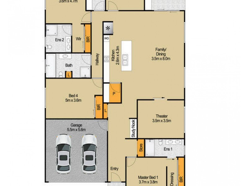 9 Letoken Way, Box Hill NSW 2765 Floorplan