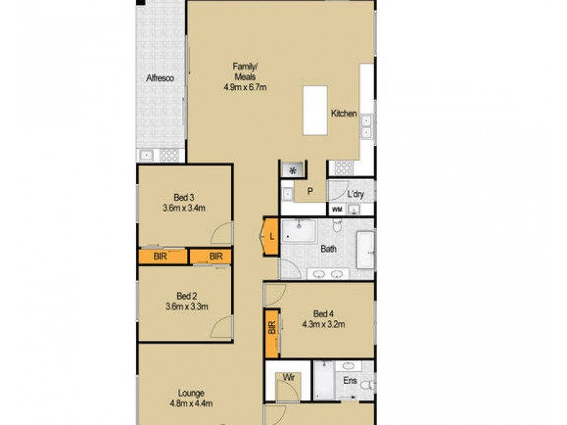 46 Apollo Street, Schofields NSW 2762 Floorplan