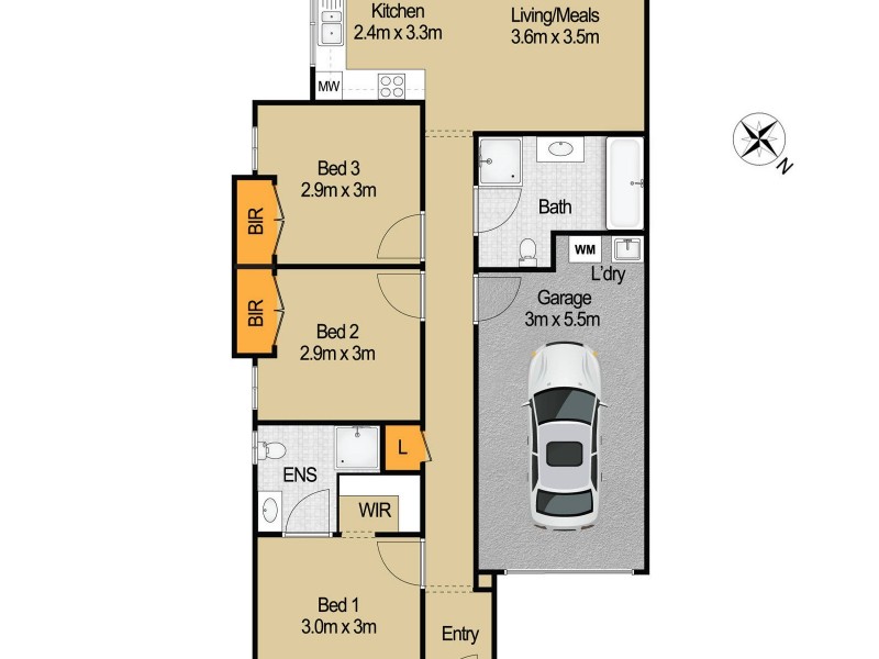 4 Cawley Circuit, Ropes Crossing NSW 2760 Floorplan