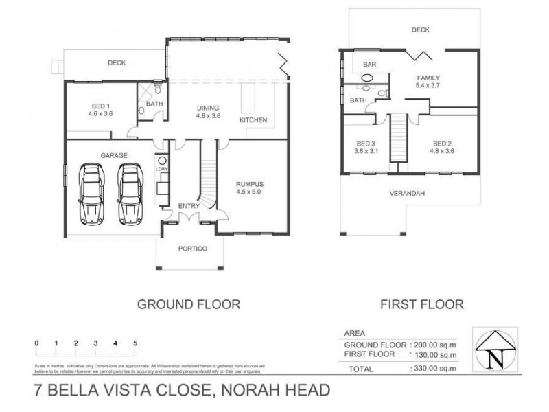 7 Bellevista Close, Norah Head NSW 2263 Floorplan
