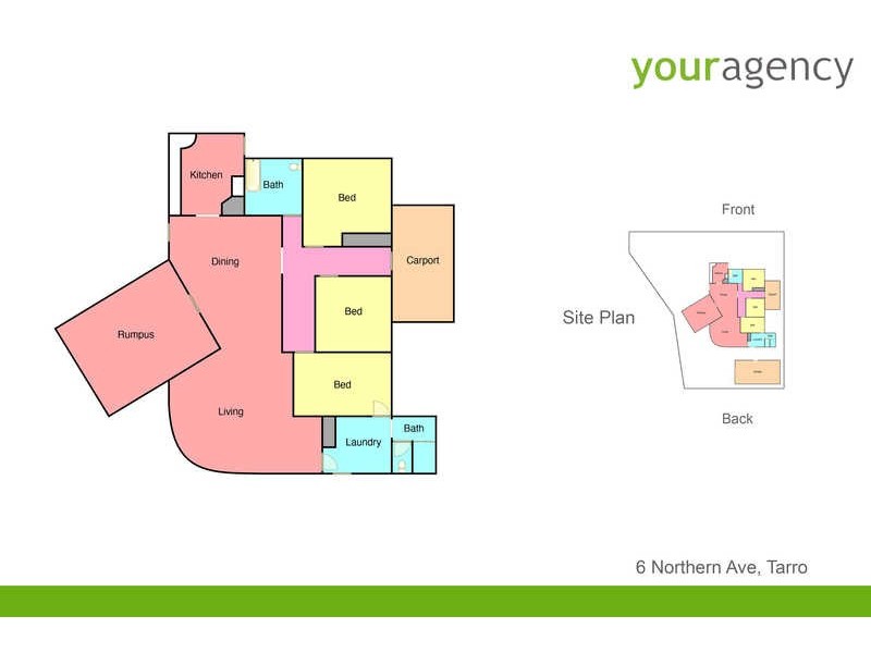 6 Northern Avenue, Tarro NSW 2322 Floorplan